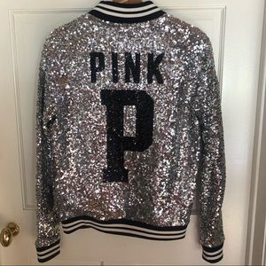 PINK Victoria’s Secret Runway Sequin Jacket